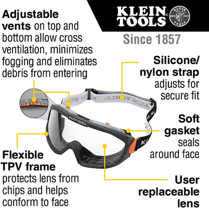 Klein Safety Goggles