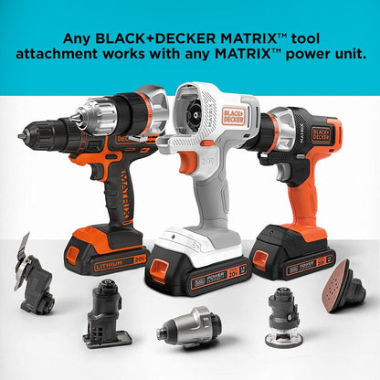 BLACK+DECKER 20V MAX Matrix Cordless Drill