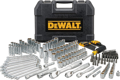 DEWALT Mechanics Tool Set, 1/4" & 3/8"